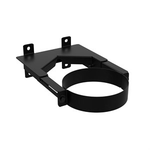 100mm - 210mm Long Wall Bracket Nexus 125mm Black